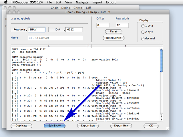 BHAV 4112 edit button