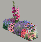 small flowerbed